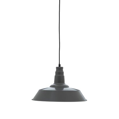 Brant Grey Metal Pendant Light