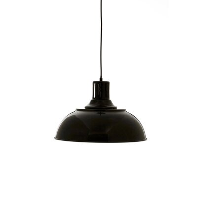 Brook Black Metal Pendant Light
