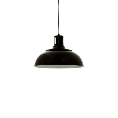 Brook Black Metal Pendant Light