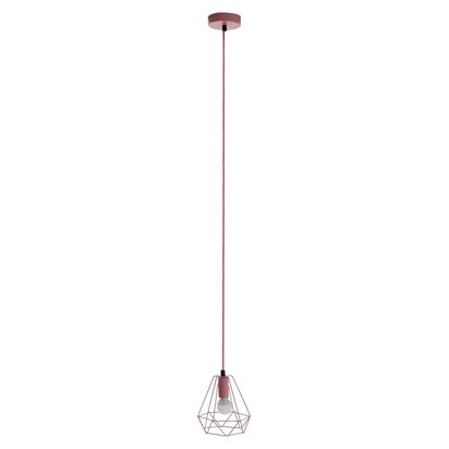 Beli Pink Metal Wire Pendant Light