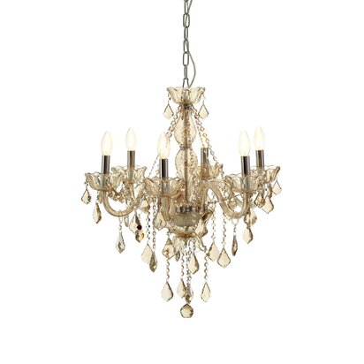 Belenmere 8 Bulb Champagne Glass Chandelier