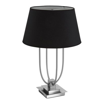 Regents Park Black Shade Table Lamp