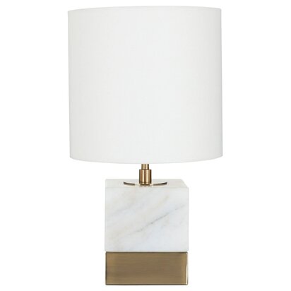 Sorado White Marble Accent Lamp