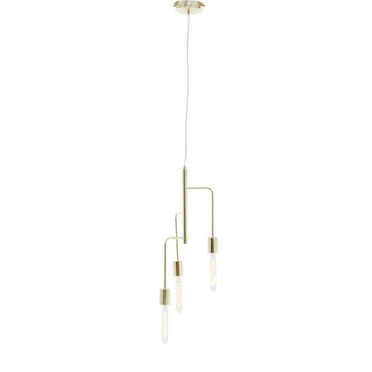 Lagona 3 Bulb Gold Finish Pendant Light