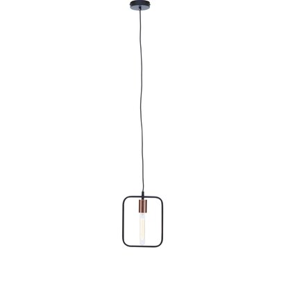 Deliwod Black And Copper Finish Pendant Light