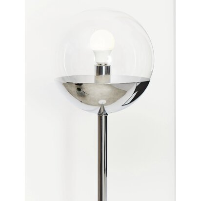 Revive Chrome Finish Metal Floor Lamp