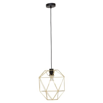 Wyra Champagne Gold Pendant Light