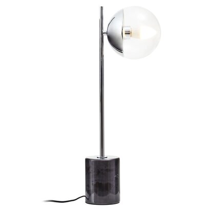 Revive Small Silver Finish Metal Table Lamp