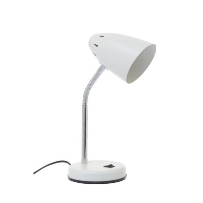 Weselelle Matte White Desk Lamp