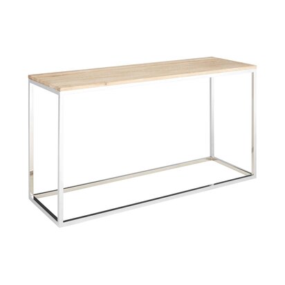 Viowana Oak Wood Console Table
