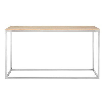 Viowana Oak Wood Console Table