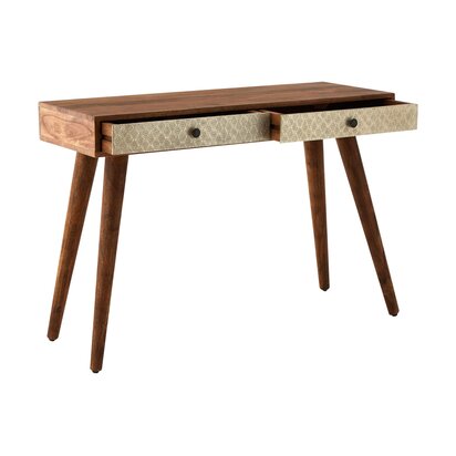 Boho 2 Drawer Acacia Wood Console Table