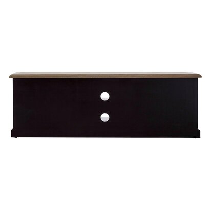 Kensington Townhouse Grey Wash and Antique Black Media Unit