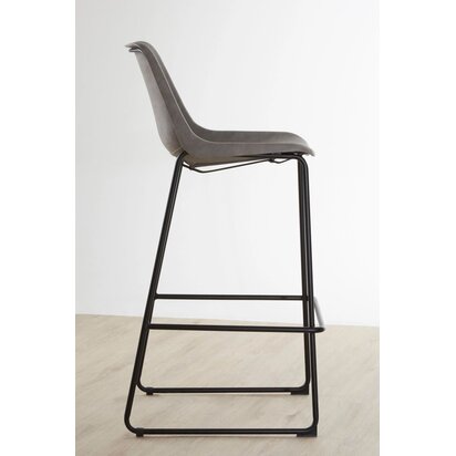 Dalston Ash Bar Chair With Angled Legs