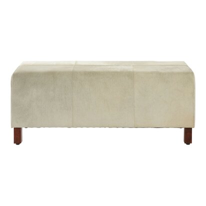 Rosisfield Townhouse Natural Hair On Leather Bench