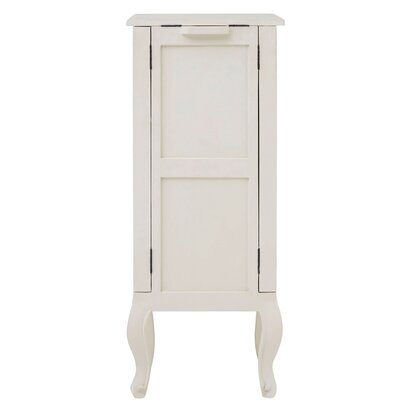Piaerria White Small Chest of 5 Drawers