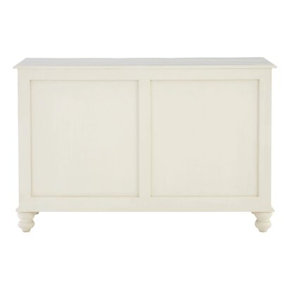 Piaerria 6 Drawer White Sideboard