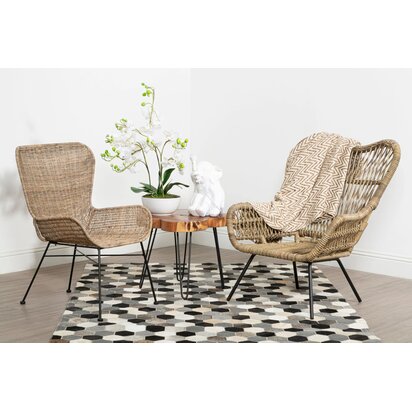 Nandri Acacia Wood Side Table