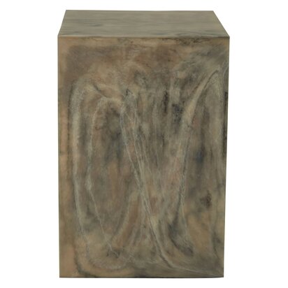Rosado Marble Effect Side Table and Stool