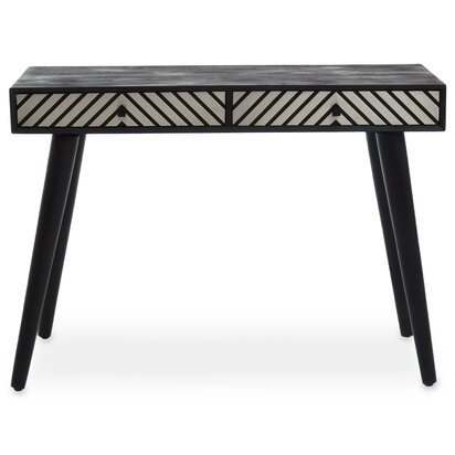 Inventivo Mosaic Top Gold Base Side Table