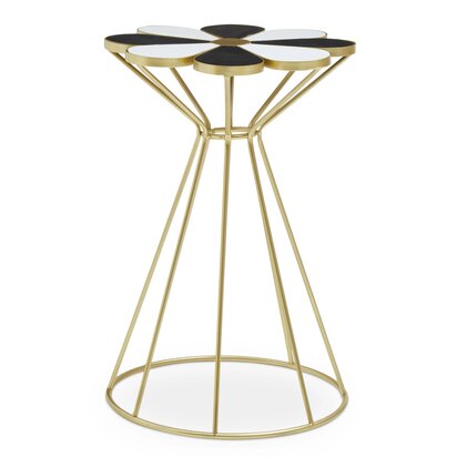Jodie White Top Petal Shape Table