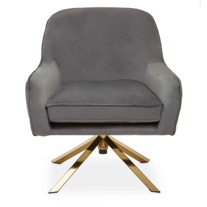 Alana Set of 2 Gold Base and Glass Top Round Nesting Coffee Tables