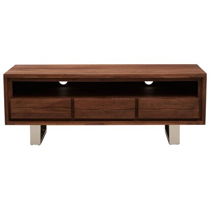 Surax Acacia Wood with Live Edge Console Table