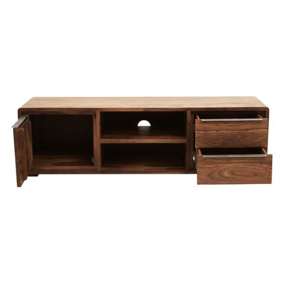 Boho Natural Mango Wood Small Side Table