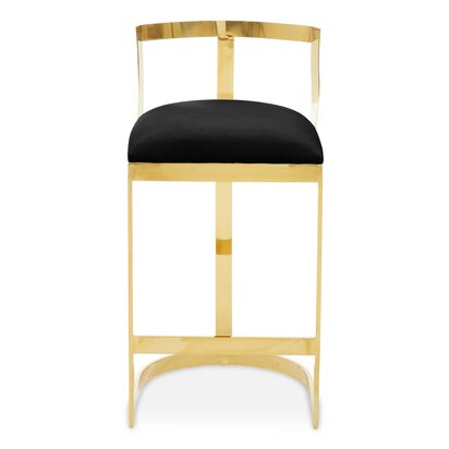 Yasmeen Beige Velvet Armchair