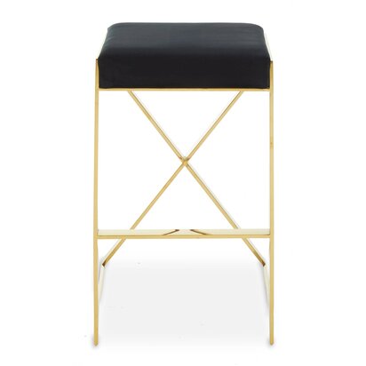 Yasmeen Aqua Blue Velvet Armchair