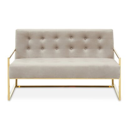 Yasmeen Beige Chair And Footstool