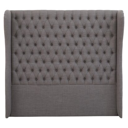 King Three Seater Black Leather Sofa With Flared Arms
