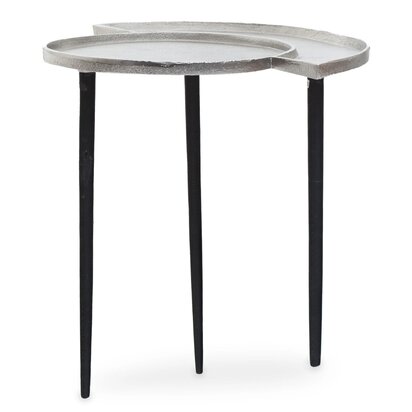 Cardoba Gold and Black Shagreen Effect Two Tier Serving Trolley