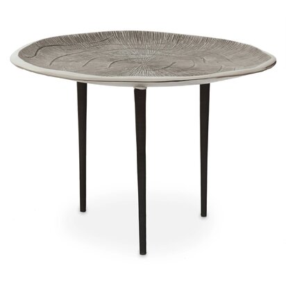 Cardoba Square Black Shagreen Effect Side Table and Stool