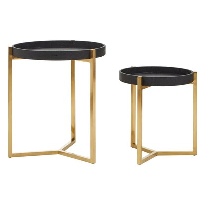 Imperia Round Veneer Dining Table with Ceramic Lazy Susan