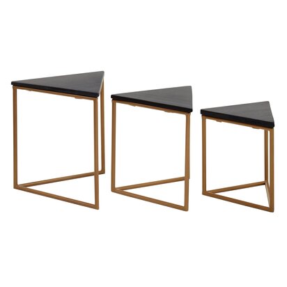 Mandoli White Marble Rack Side Table