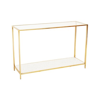 Obra Cream Mother of Pearl Console Table
