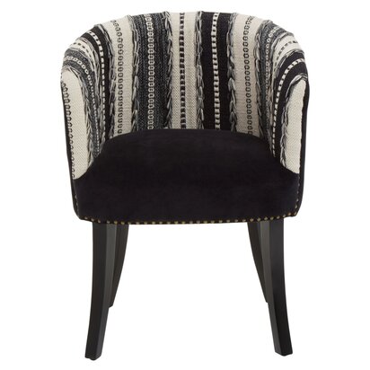 Cardona Set Of Two Black Shagreen Effect Side Tables