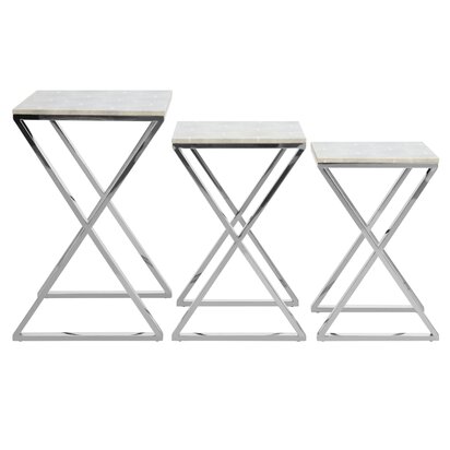 Amira Nest Of Two Gold Tables.