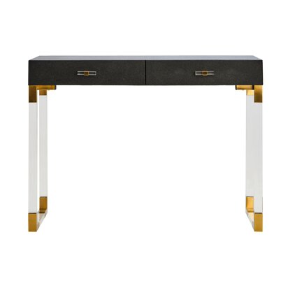 Pali Gold Finish Round Side Table