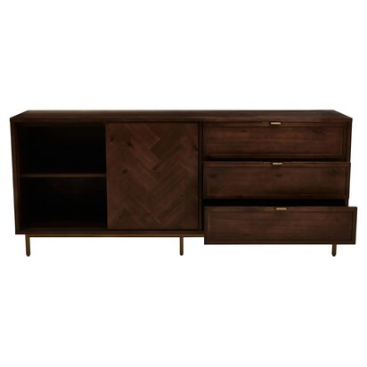 Zamora Square Mink Velvet Ottoman