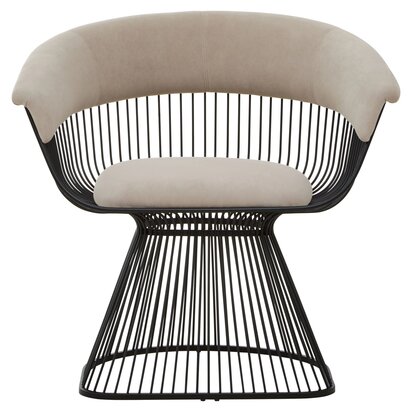 Corra Side Table With Black Marble Top