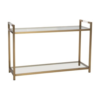 Corra Side Table With Round Wooden Top
