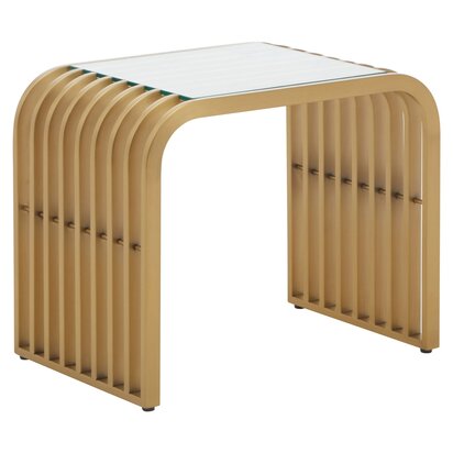 Akola Silver Console Table