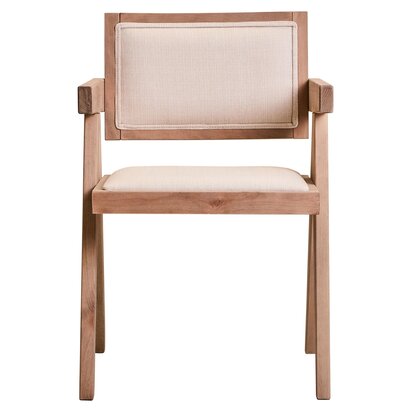 Toulon 3 Seat Natural Fabric Left Chaise Sofa