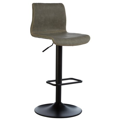 Daphne Taupe Chenille Effect Curved Chair