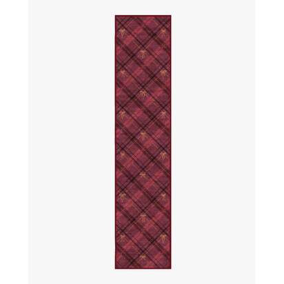 Bow Tartan Red Rug - 75 x 365 cm - All-In-One Rug