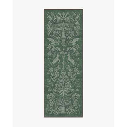 Christmas Wonderland Green Rug - 60 x 90 cm - All-In-One Rug