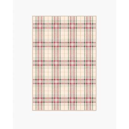 Heirloom Tartan Cream Rug - 120 x 185 cm - All-In-One Rug