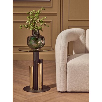 Mandoli Nest Of 3 Black Plant Stands